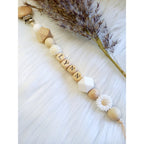 Speenkoord met naam Lynn (daisy)