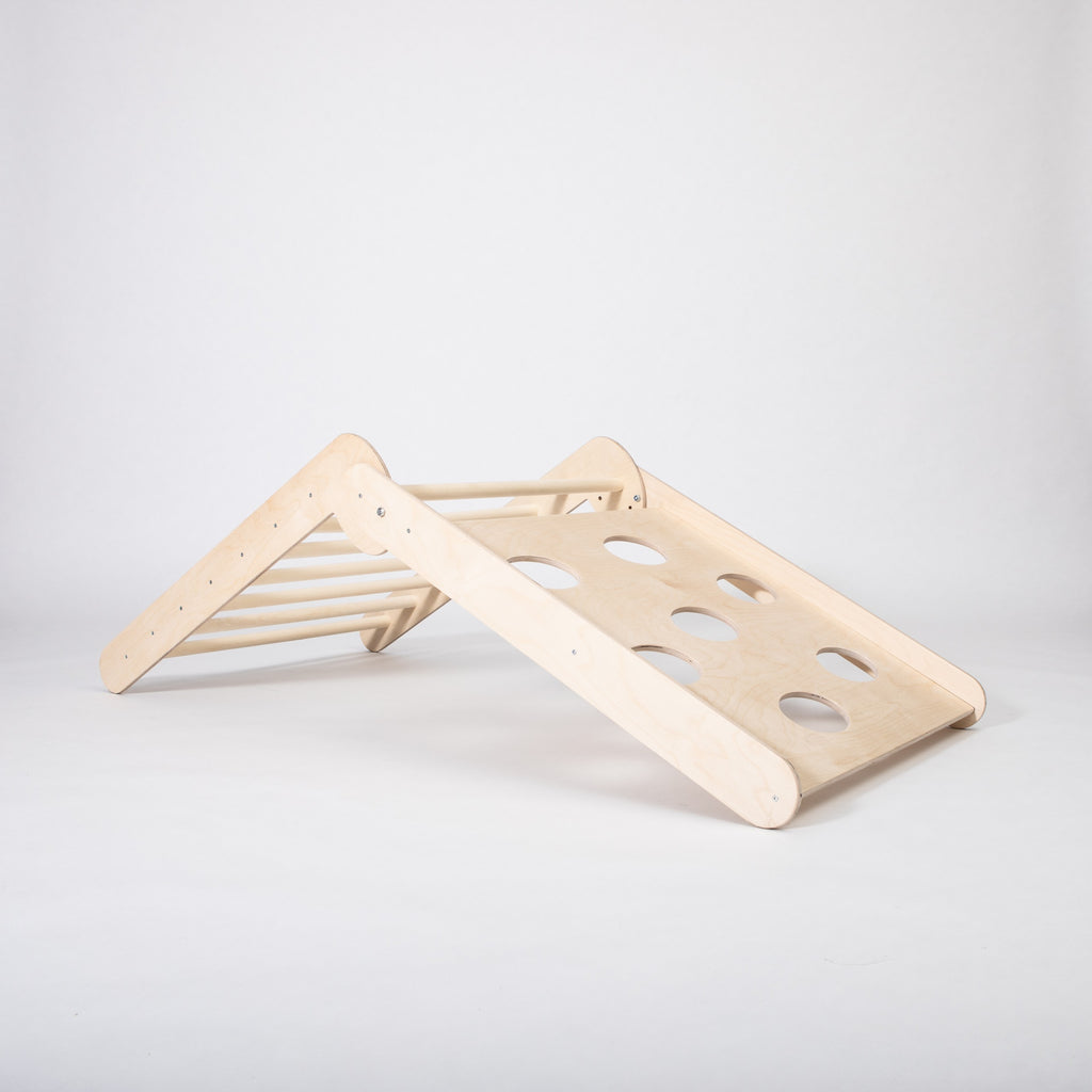 2-in-1 Montessori Climbing Triangle