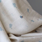 Bamboe mousseline inbakerdoeken 2st.