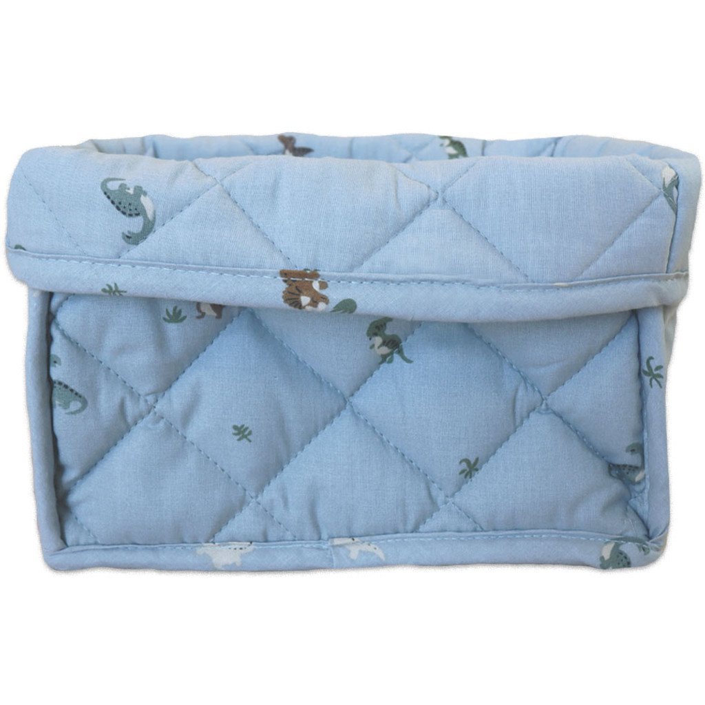 Kres gewatteerd opbergmandje Dino klein
