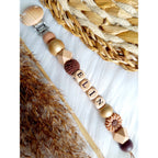 Speenkoord met naam Daisy Bruin