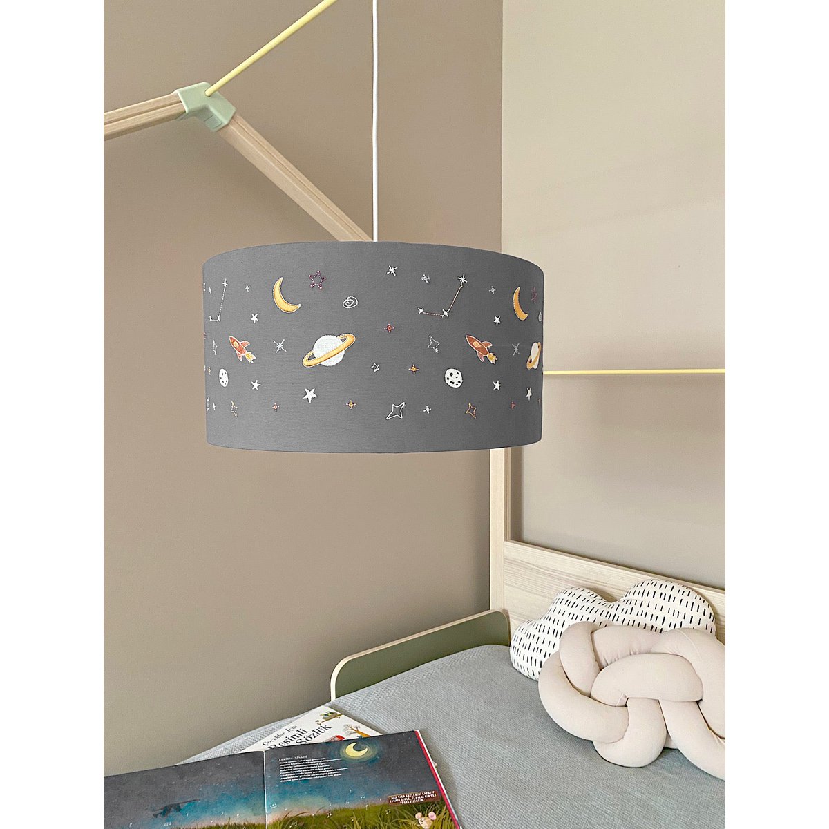 Glow in the Dark Space plafondlampenkap