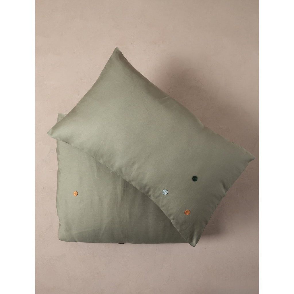 CAMILLA dekbedovertrek / Groen