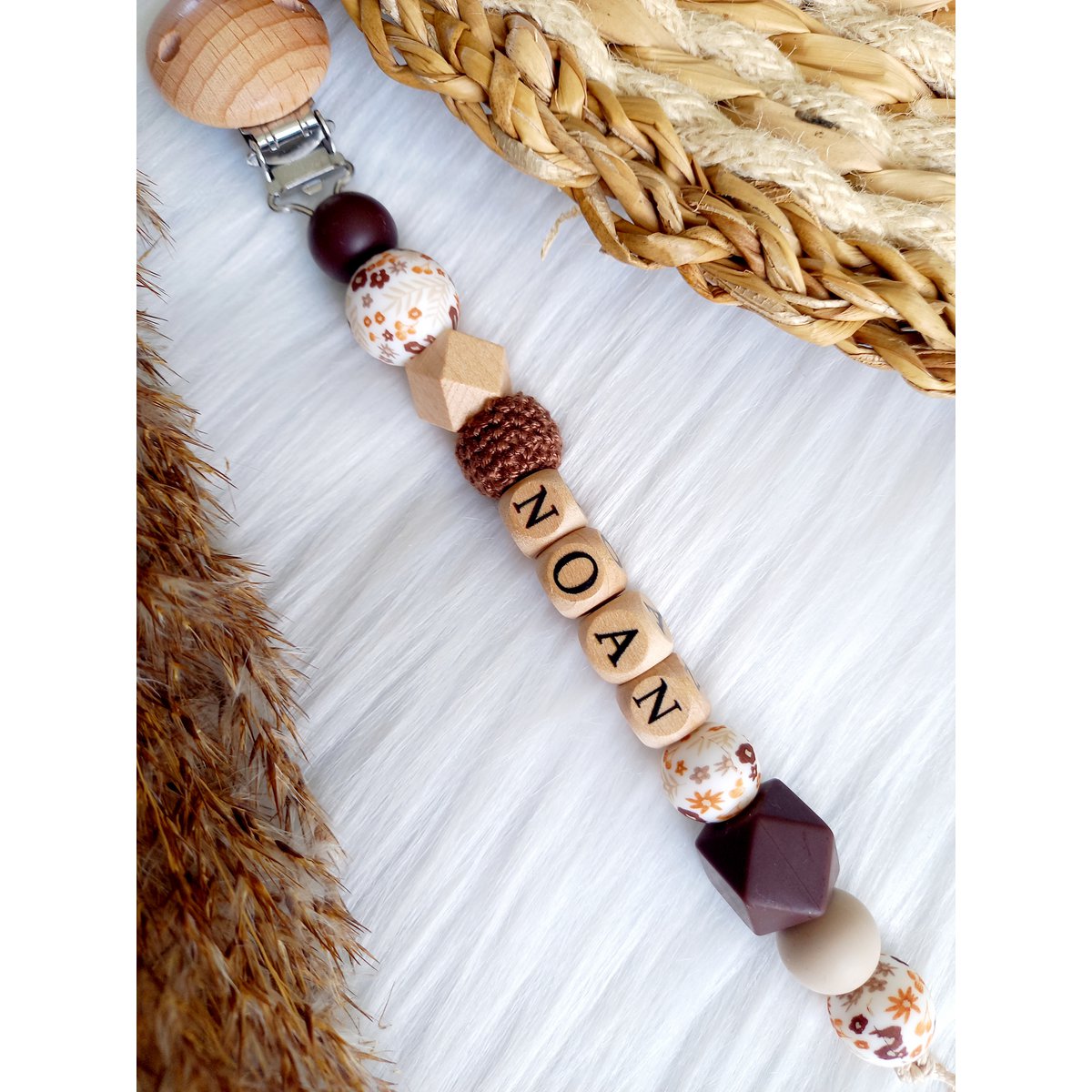 Speenkoord met naam Lina