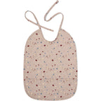 Cena slabbetje met knoeizakje bloem/vogel