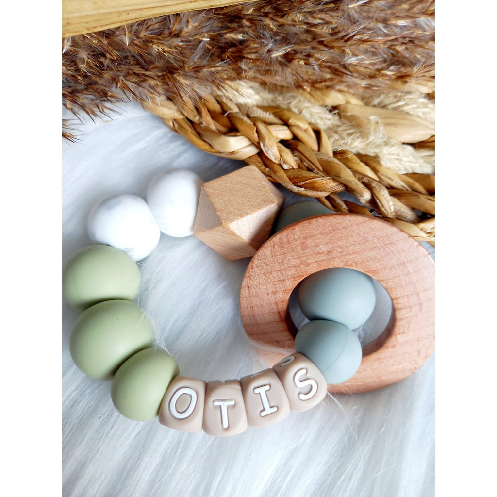 Bijtring met naam Otis