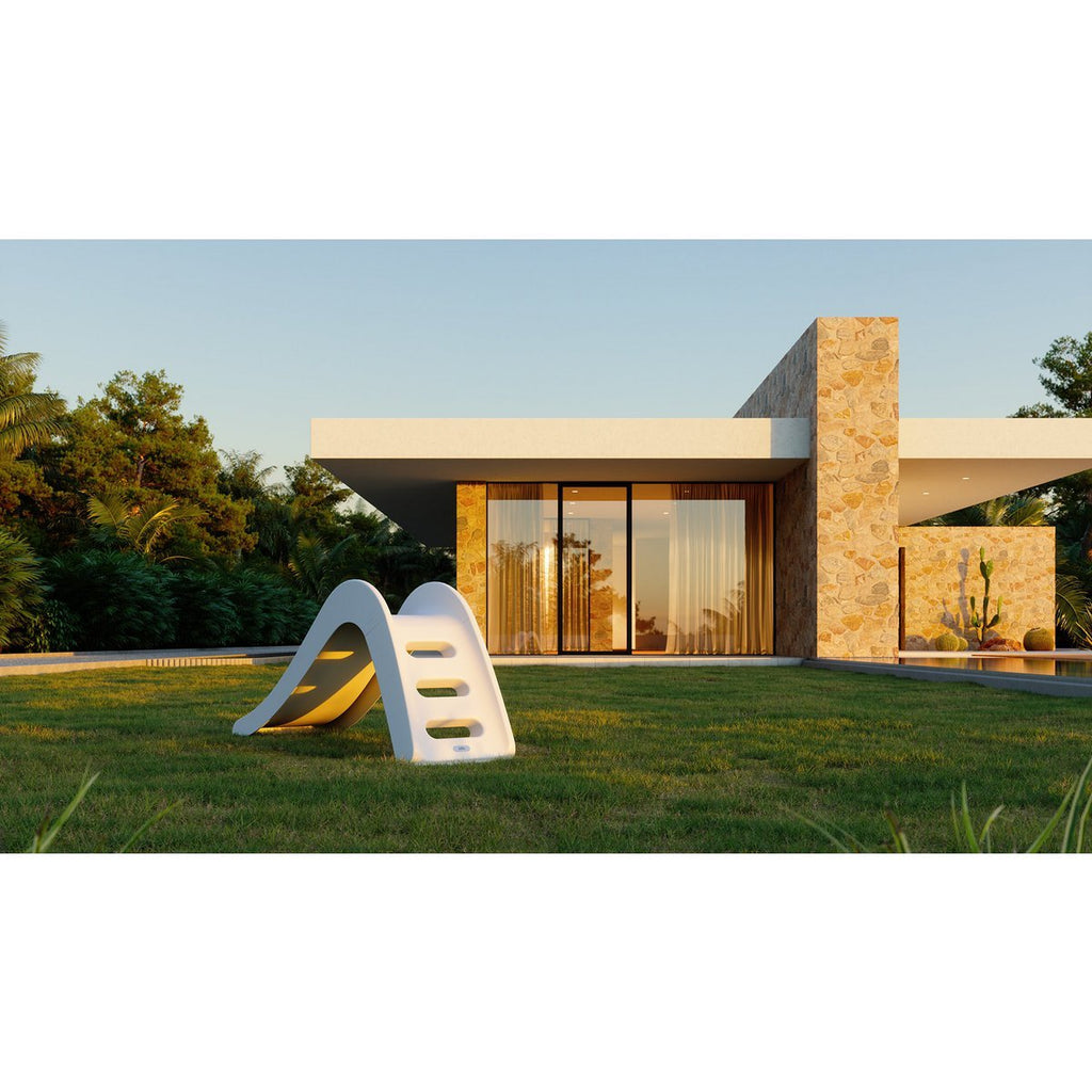 Glijbaan "White Dolphin" - buiten