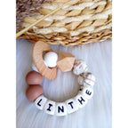 Bijtring met naam Gaby