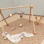 Ini gewatteerde speelmat Vogel