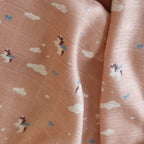 Bamboe mousseline doeken 2st.