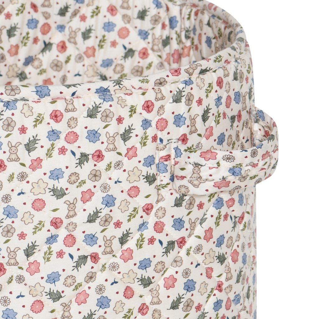 Moe gewatteerde opbergmand-groot- miniflower