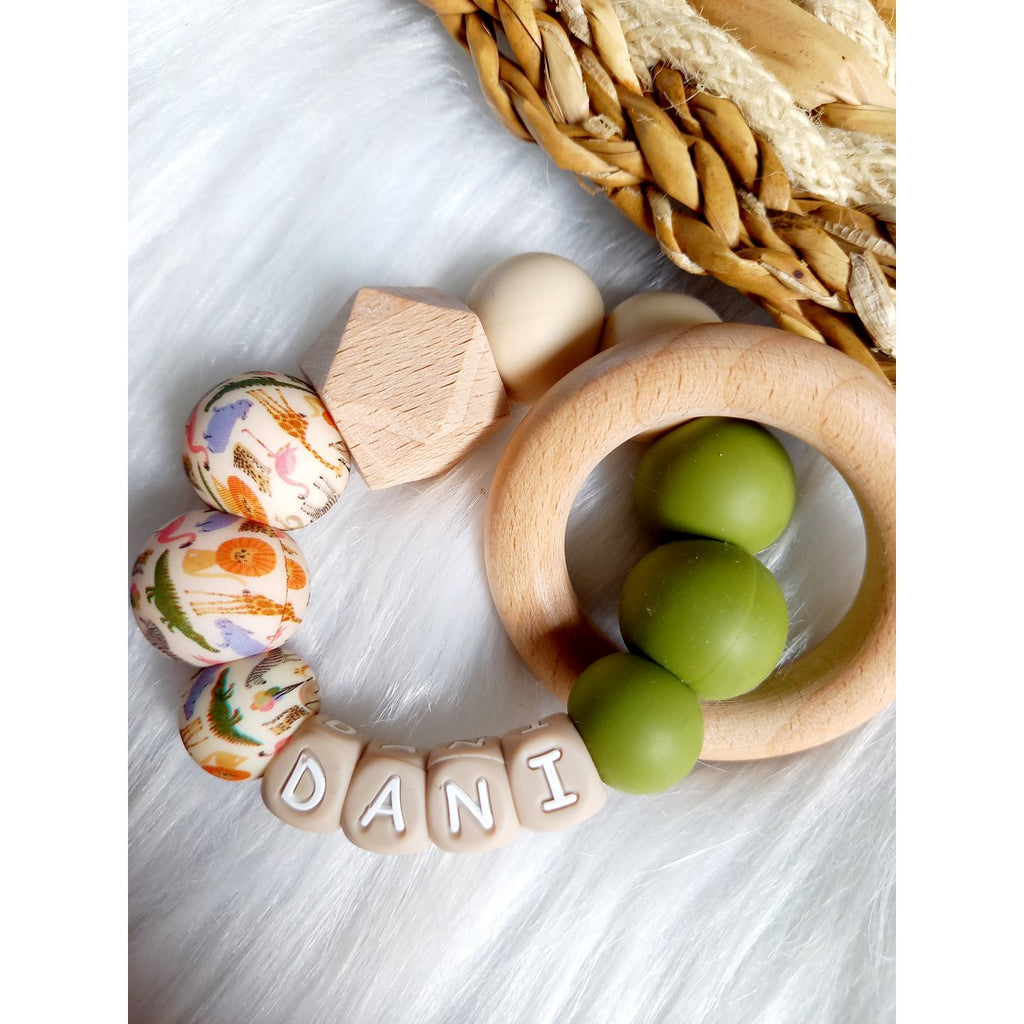 Bijtring met naam Max