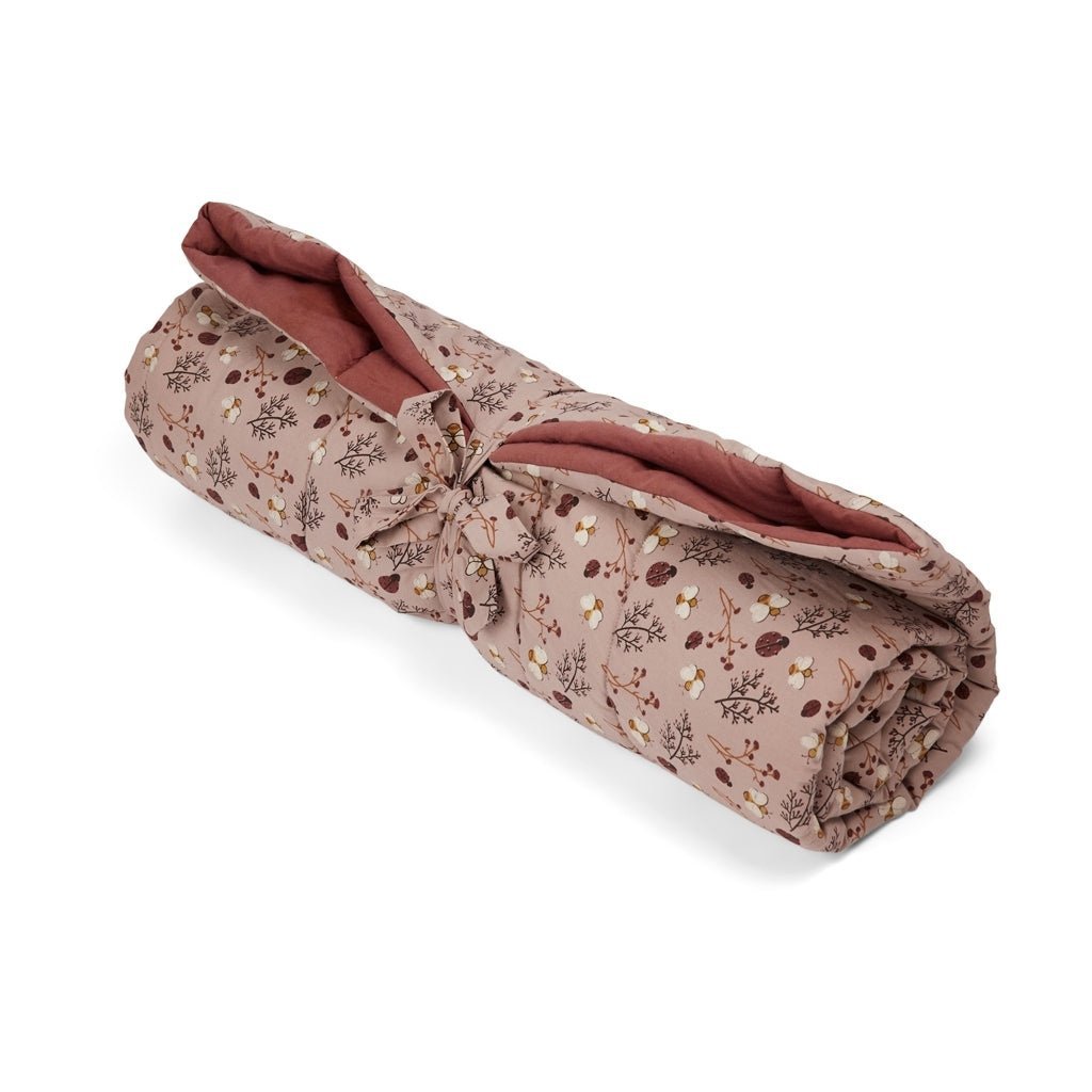 Birke speelmat effen-zand - Bloemenbij