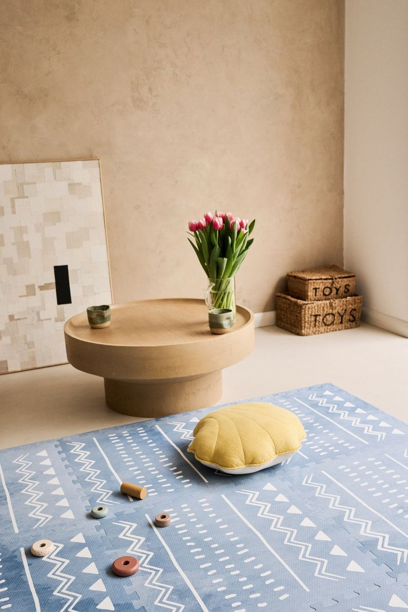 Foam Puzzle Playmat - Boho Azure