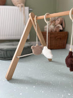 Foam Puzzle Playmat - Spots Olive